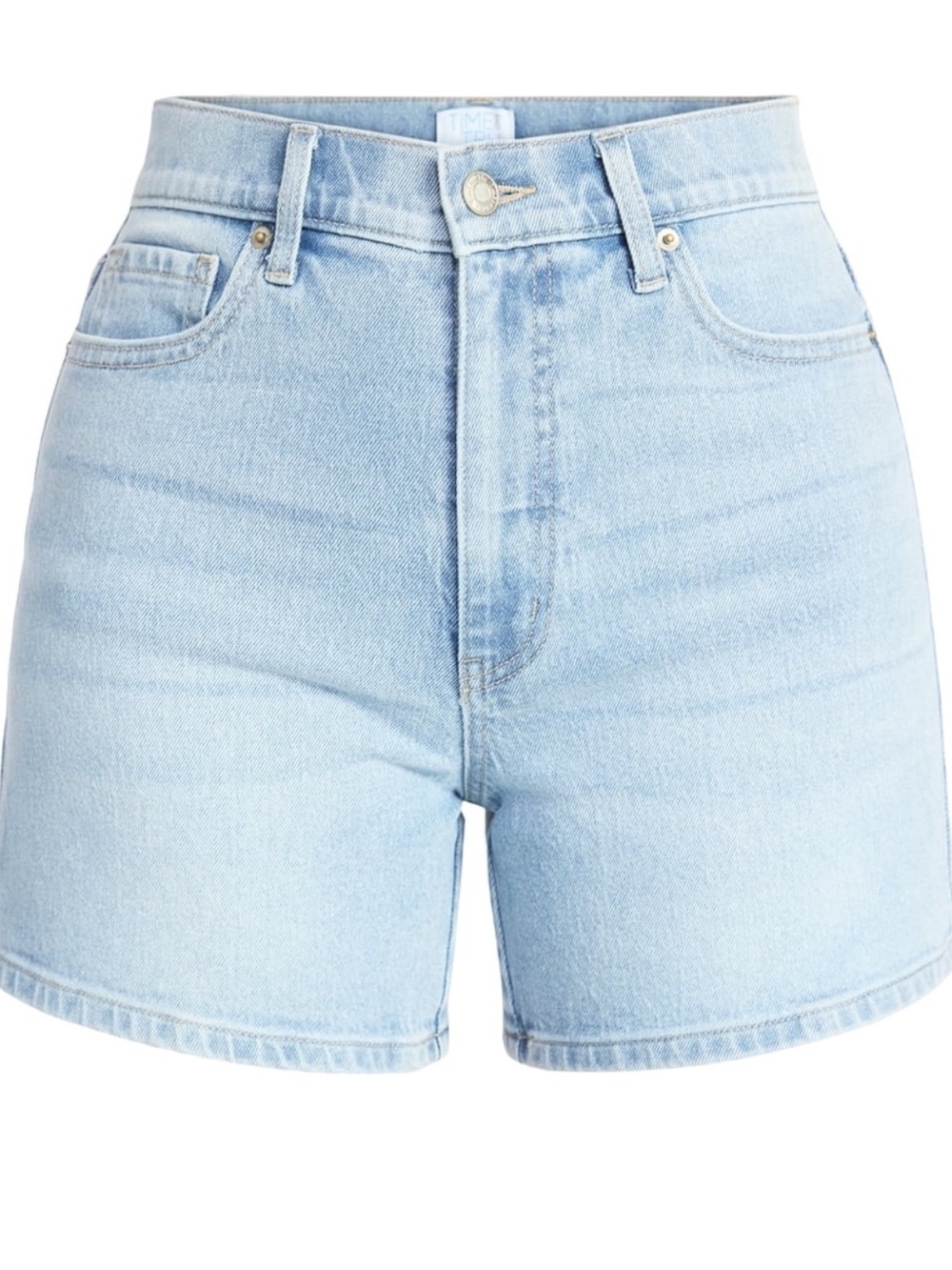 Time and Tru Women's High Rise Denim Shorts
